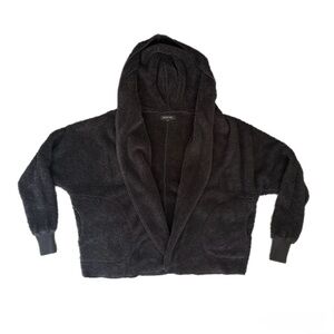 Cozy Black Teddy Jacket